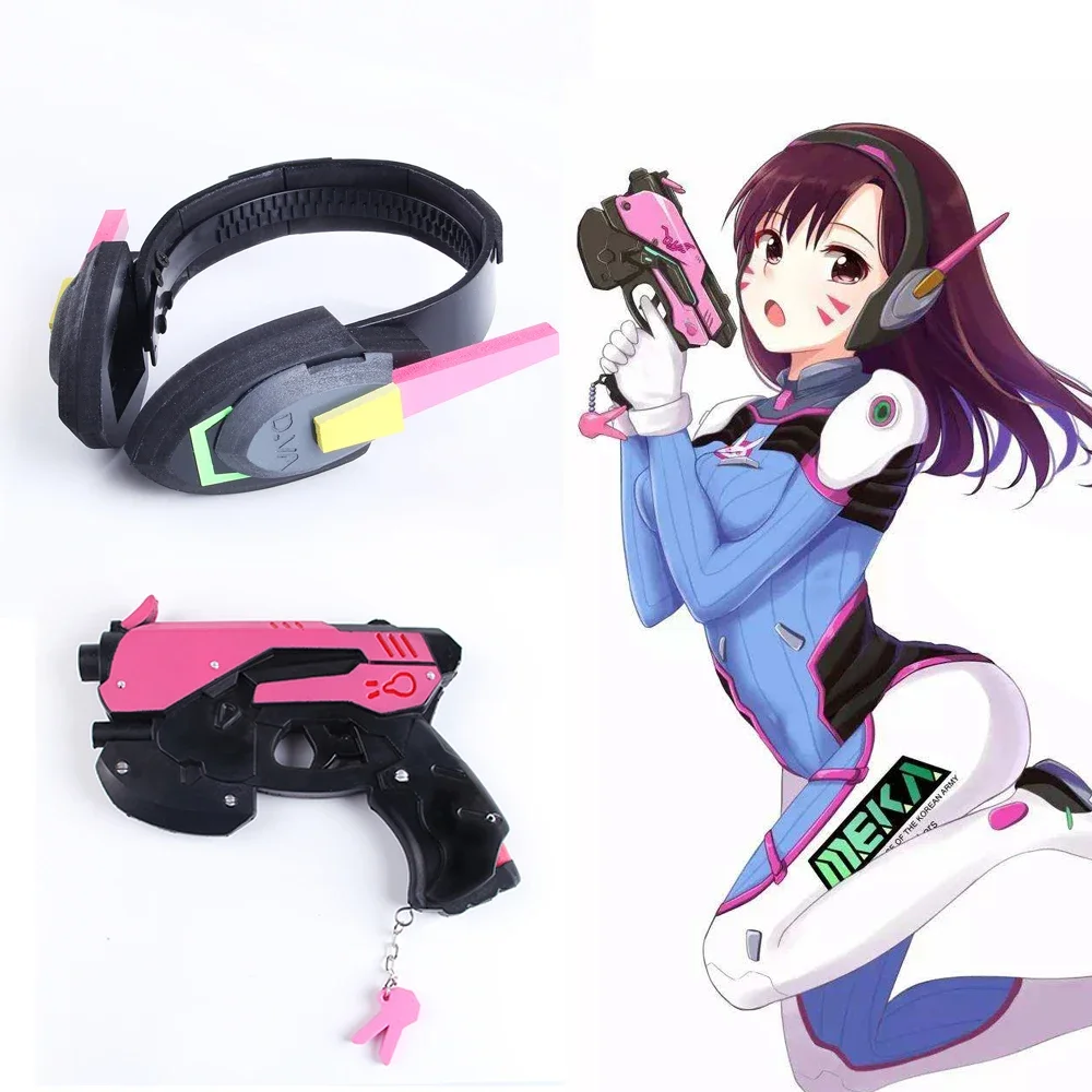 Dva Cosplay Prop - Game Overwatch D.Va Oortelefoon Pistool Hana