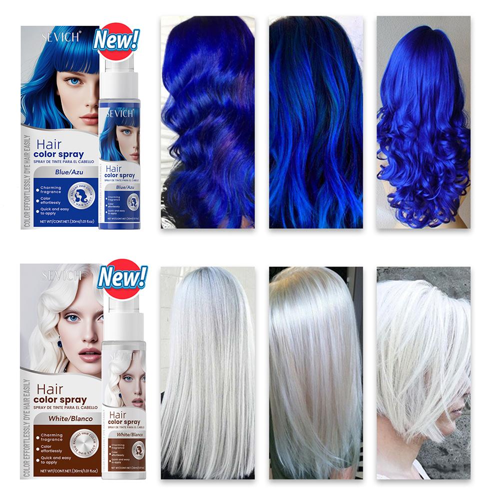 8-kleuren haarkleur spray wegw - Hair Spray Color recensie en prijs