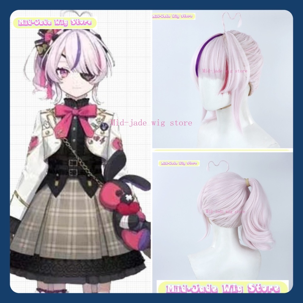 Mid-jade Pruik NIJISANJI EN Ma - Prop En Cosplay recensie en prijs