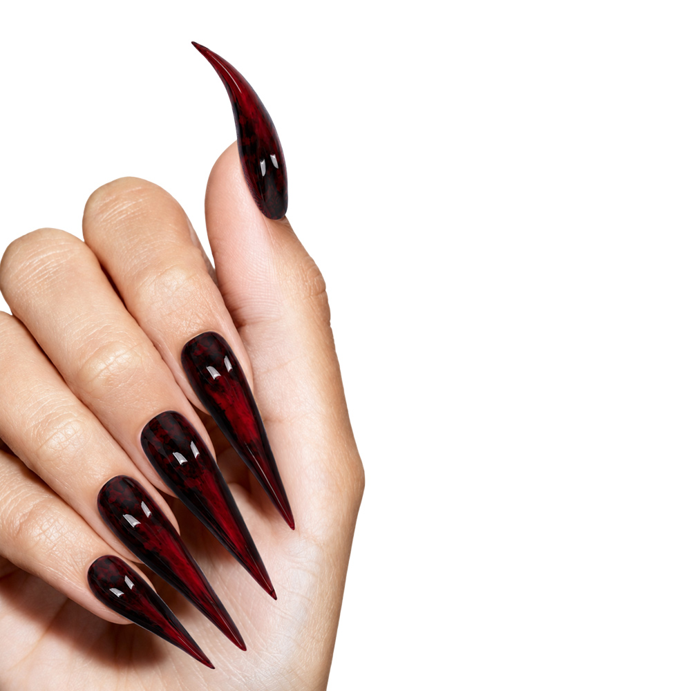 Nikki Cosplay Rode Kunstnagels - Cosplay Prop Painting recensie en prijs